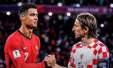 Ronaldo And Modric Struggle To Defy Father Time At World Cup Ronaldo And Modric Struggle To Defy Father Time At World Cup