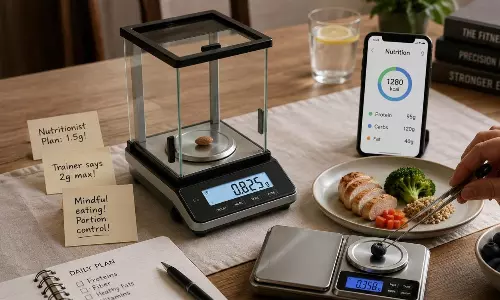 New Dining Table Centrepiece: The Milligram Scale