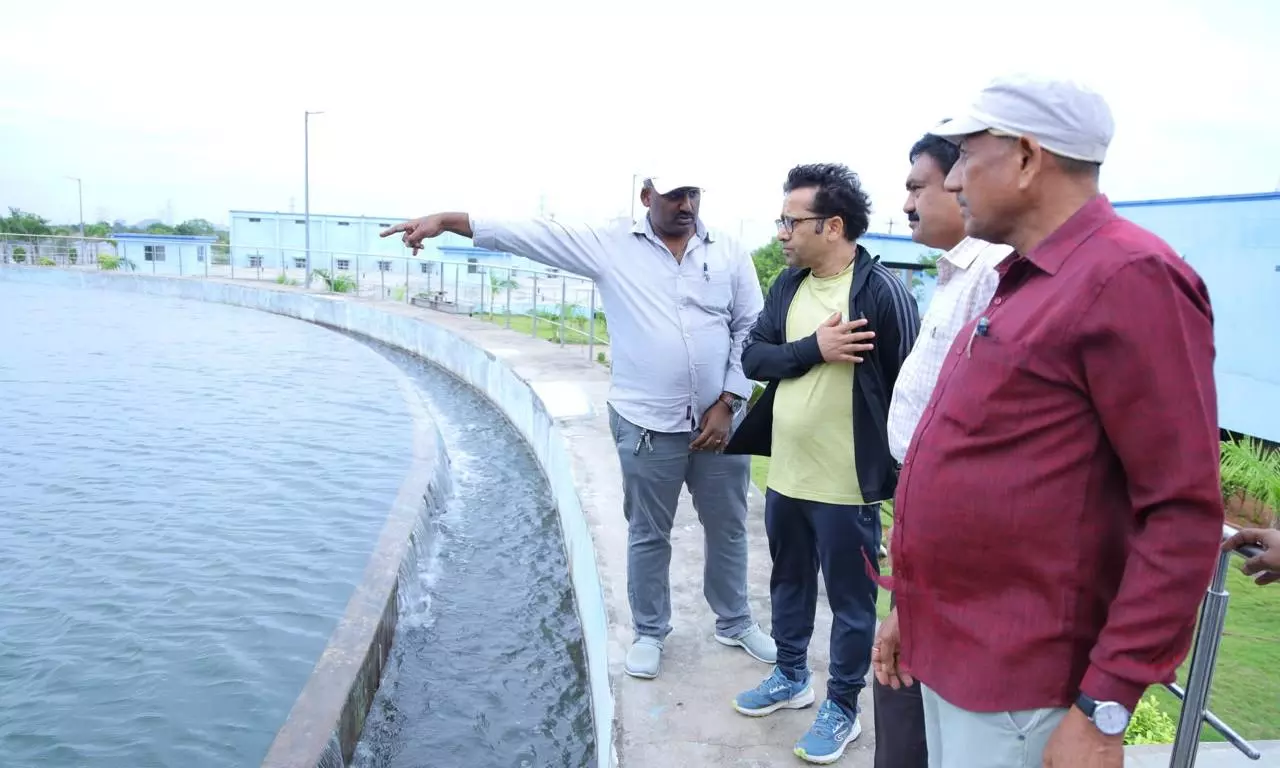 GWMC Chief Reviews Dharmasagar Water Supply GWMC Chief Reviews Dharmasagar Water Supply