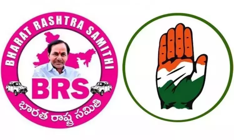 Congress BRS Squeak Past Each Others Dares Congress BRS Squeak Past Each Others Dares