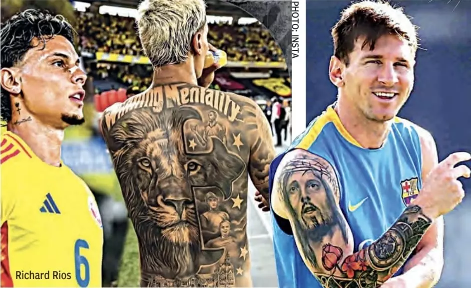 Ink-credible FIFA Stars Stories Etched on Skin Ink-credible FIFA Stars Stories Etched on Skin