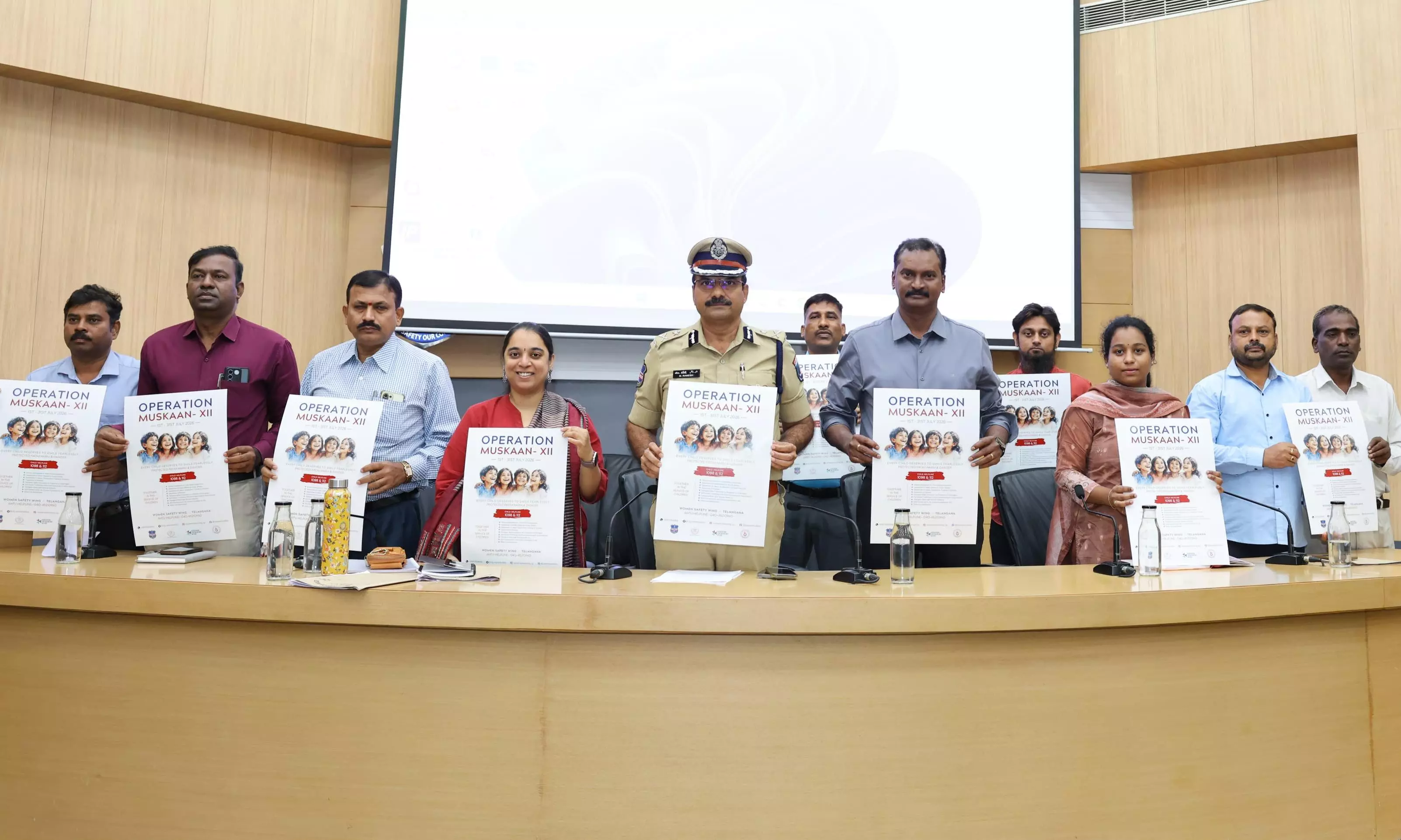 Cyberabad Police Launch Operation Muskan-12 To Rescue Missing, Exploited Children Cyberabad Police Launch Operation Muskan-12 To Rescue Missing, Exploited Children