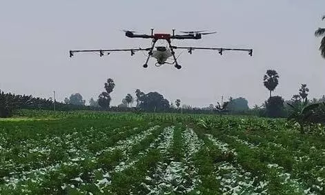 YSR Horticulture Varsity To Help Farmers Use Drones for Plant Upkeep YSR Horticulture Varsity To Help Farmers Use Drones for Plant Upkeep