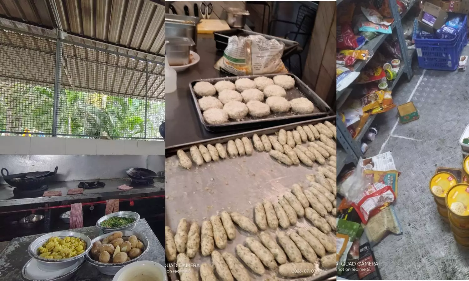 Dead Flies, Expired Food, Synthetic Colours Found During Raids on Medchal Eateries Dead Flies, Expired Food, Synthetic Colours Found During Raids on Medchal Eateries
