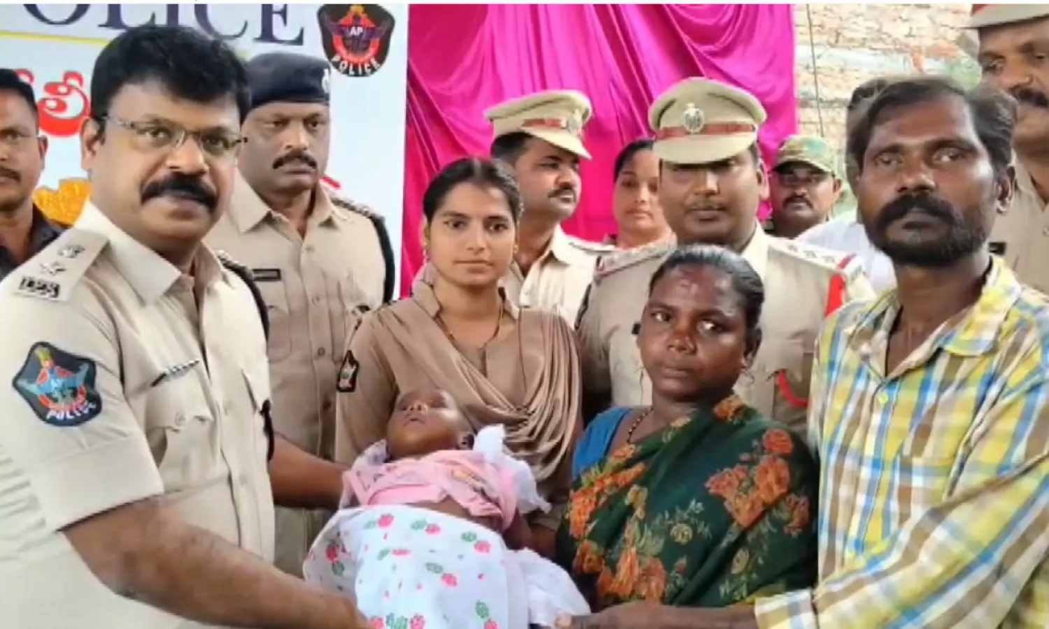 Bapatla Police Rescue 6-Month-Old Infant, Nab Kidnappers In 24 Hours Bapatla Police Rescue 6-Month-Old Infant, Nab Kidnappers In 24 Hours