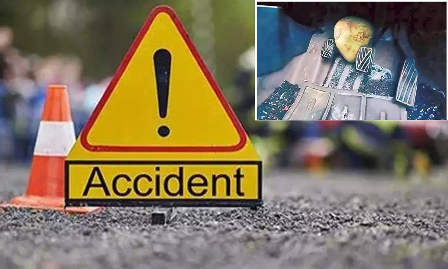 Vijayawada Bypass Accident Claims 2 Lives, Police Cite Coconut Stuck In Pedals As Cause Vijayawada Bypass Accident Claims 2 Lives, Police Cite Coconut Stuck In Pedals As Cause