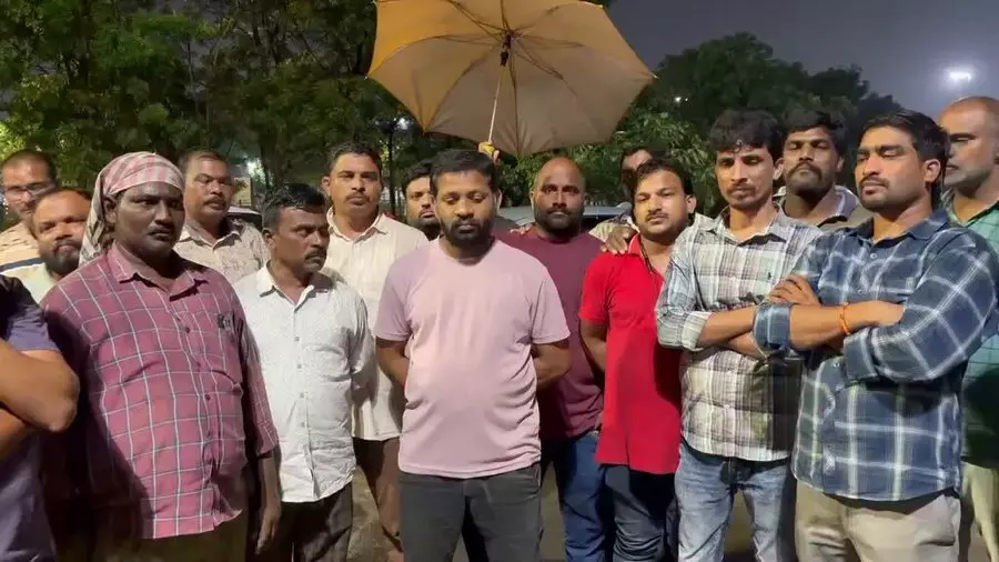 Cab Drivers’ Strike Enters Fourth Day in Vizag