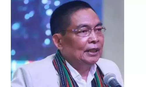 Manipur CM Attends BJP MLA Valte’s Last Rites Manipur CM Attends BJP MLA Valte’s Last Rites