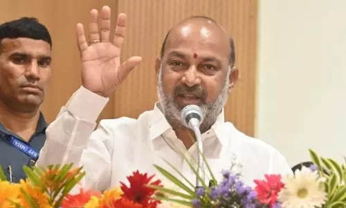 Telangana Conspiring to Delete Hindu Votes Under SIR: Bandi Sanjay Telangana Conspiring to Delete Hindu Votes Under SIR: Bandi Sanjay