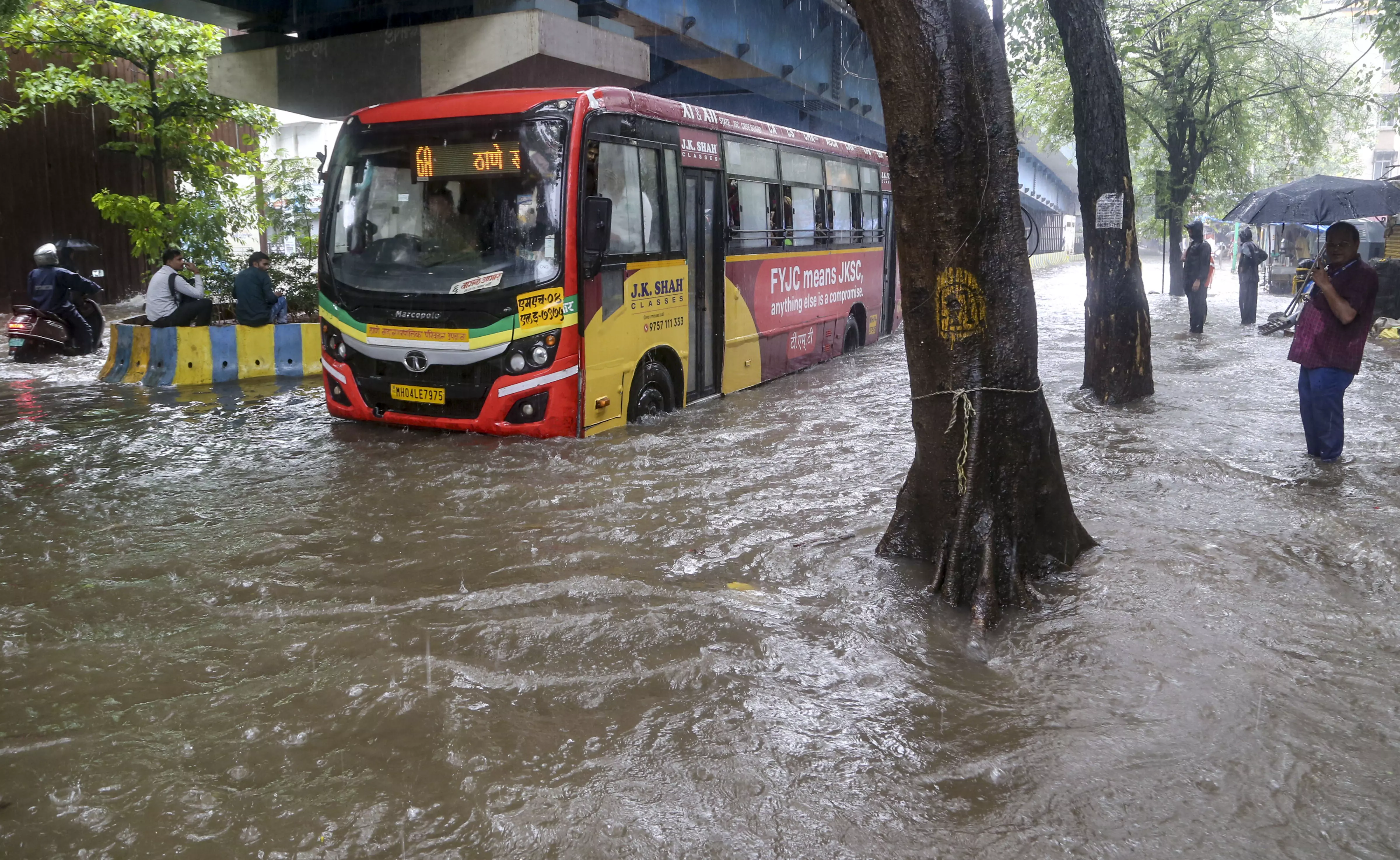 IMD Issues Red Alert for Mumbai, Raigad After Heavy Rain IMD Issues Red Alert for Mumbai, Raigad After Heavy Rain
