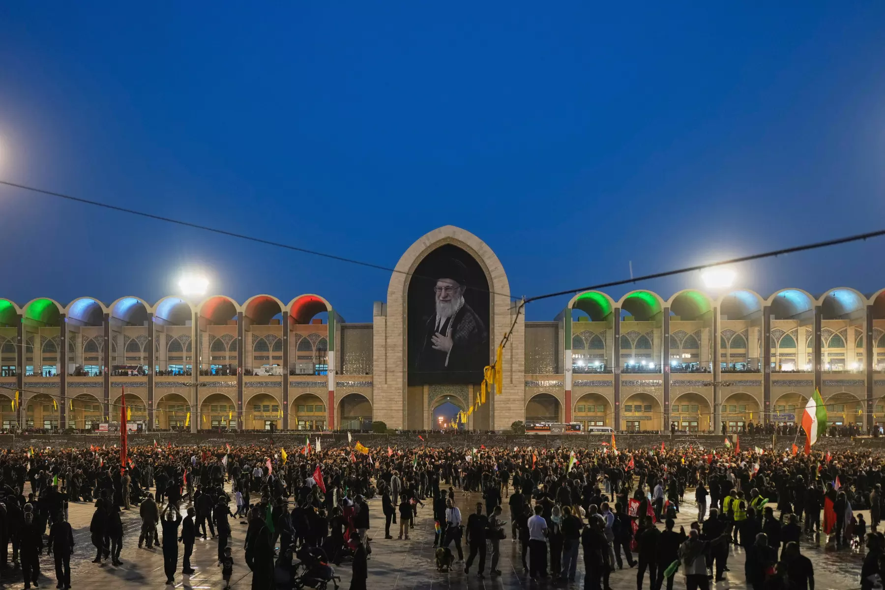 Performer Calls for Trumps Death at Khameneis Funeral Performer Calls for Trumps Death at Khameneis Funeral