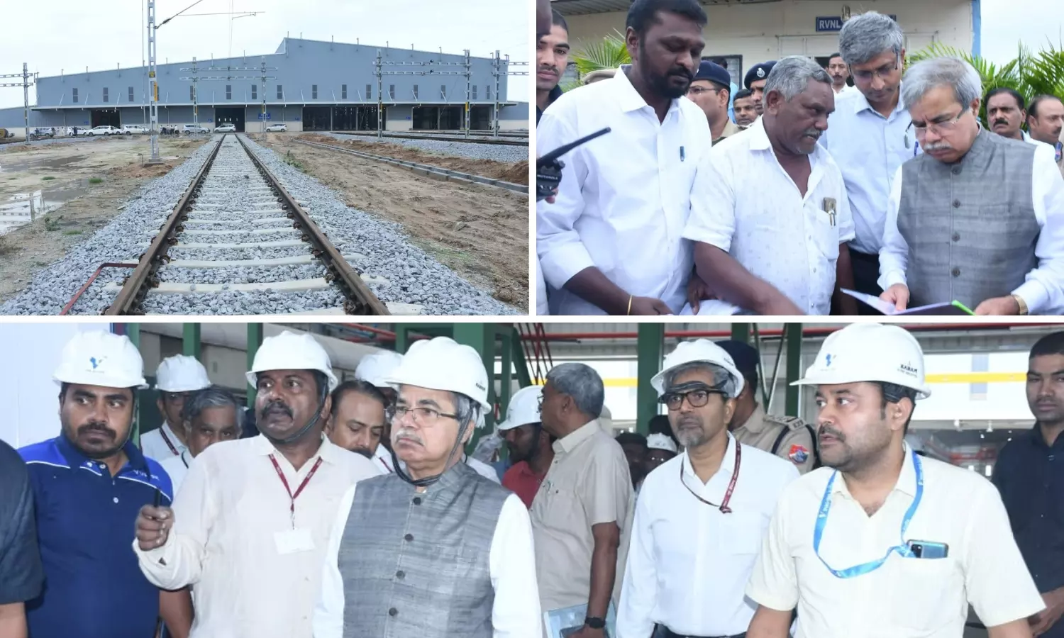 Rail Board Chief Directs Speedy Completion of Kazipet RMU Rail Board Chief Directs Speedy Completion of Kazipet RMU
