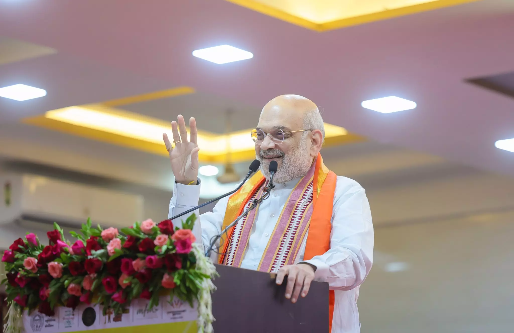 Shah in Kolkata to Lay 125-ft Syama Prasad Statues Foundation Stone on His Bday Shah in Kolkata to Lay 125-ft Syama Prasad Statues Foundation Stone on His Bday