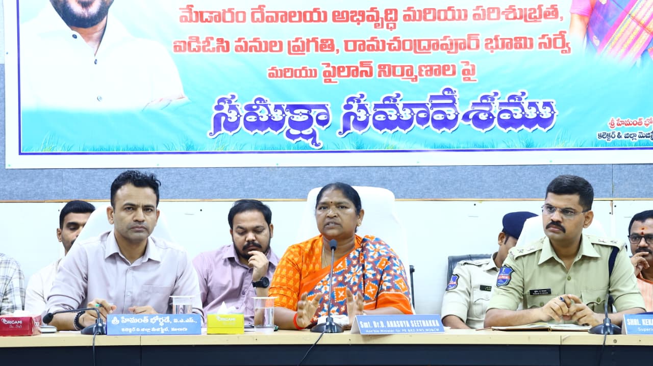 ₹6,000-Cr Rural Road Works Finalised, Says Minister Seethakka
