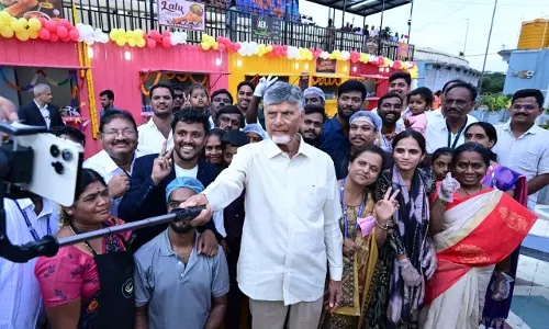 Chandrababu Naidu Highlights Development Push During Kuppam Tour