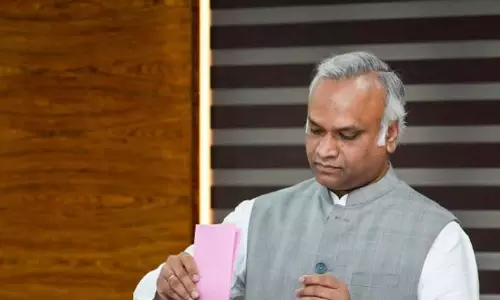 Kharge Keeps Up Attack On RSS, Raises Ayodhya Donation Scam
