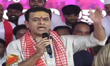 Cong Govt Deliberately Letting Crops Dry To Avoid Paying MSP, Bonus: KTR Cong Govt Deliberately Letting Crops Dry To Avoid Paying MSP, Bonus: KTR