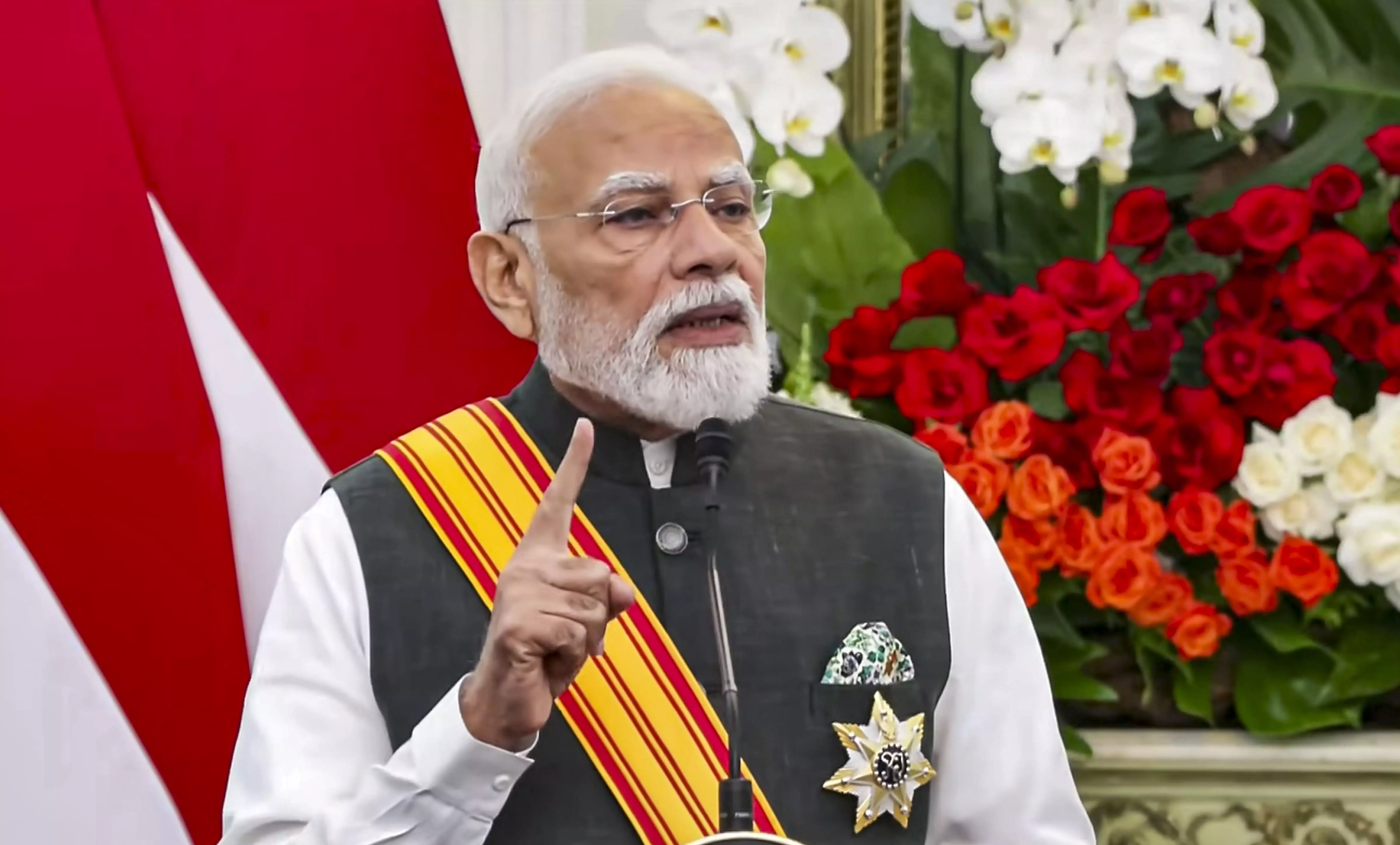 Modi Conferred Indonesias Highest Civilian Honour Bintang Adipurna Modi Conferred Indonesias Highest Civilian Honour Bintang Adipurna
