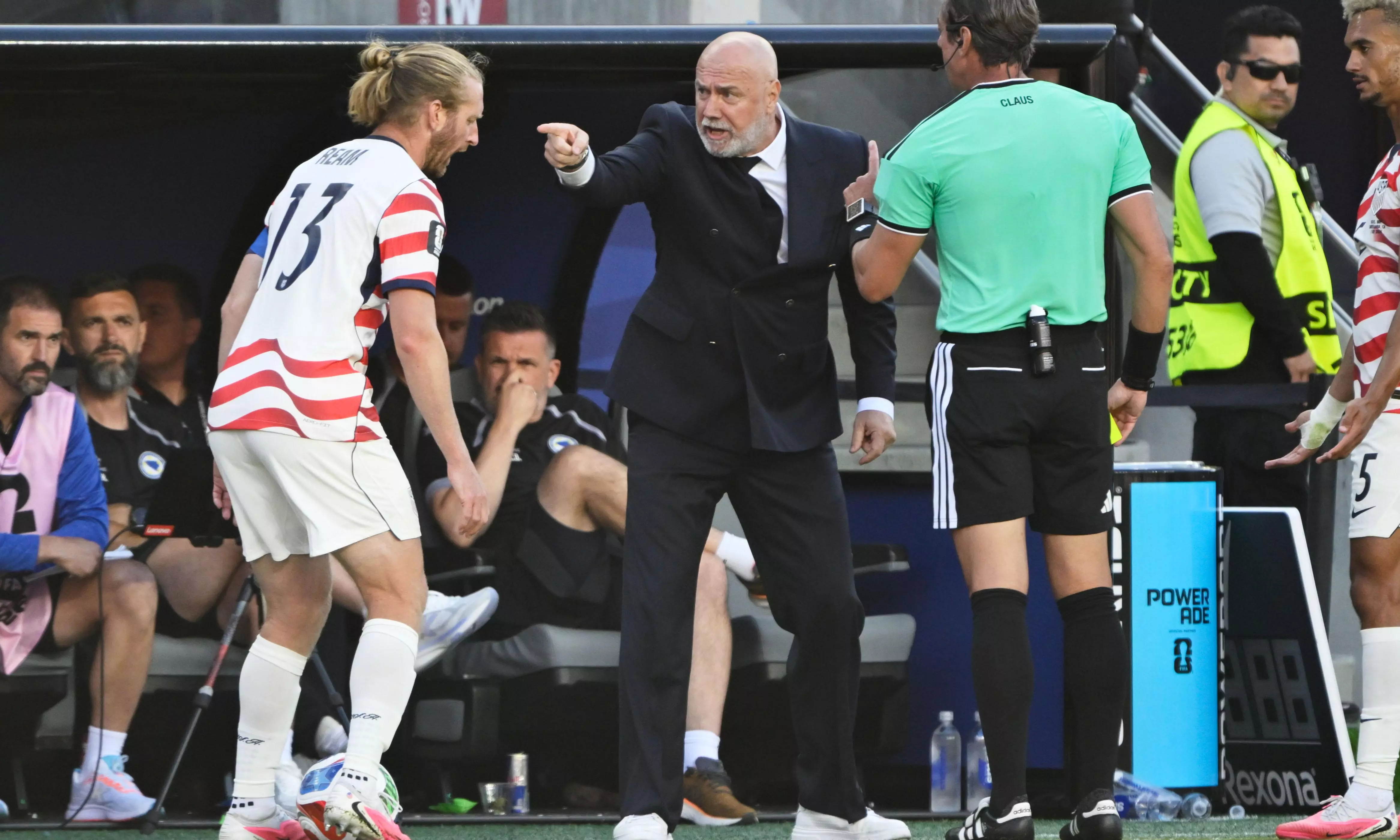 FIFA praises World Cup referee who Trump claimed was suspect after red card for Balogun FIFA praises World Cup referee who Trump claimed was suspect after red card for Balogun