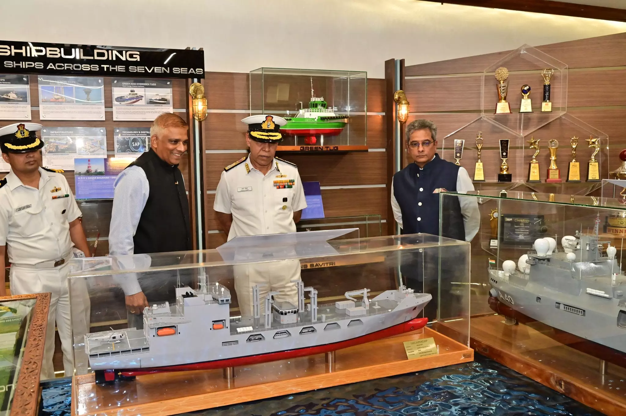 Navy Eyes Strategic Partnership With HSL Navy Eyes Strategic Partnership With HSL