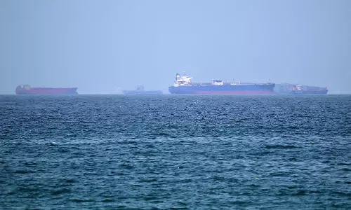 Tanker Set Ablaze After Projectile Strike in Hormuz Tanker Set Ablaze After Projectile Strike in Hormuz