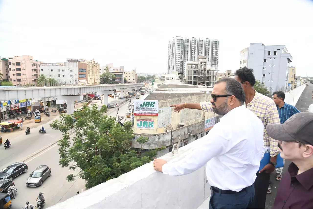 Motorists to Get Relief as Saidabad-Santoshnagar Flyover to Open in Aug Motorists to Get Relief as Saidabad-Santoshnagar Flyover to Open in Aug
