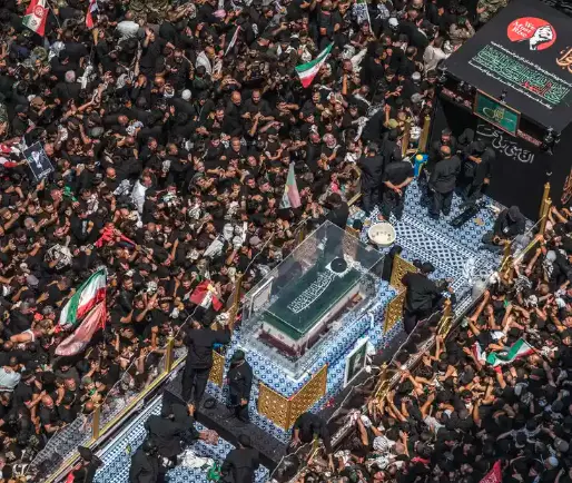 Thousands Attend Khamenei Funeral Processions in Iraq Thousands Attend Khamenei Funeral Processions in Iraq
