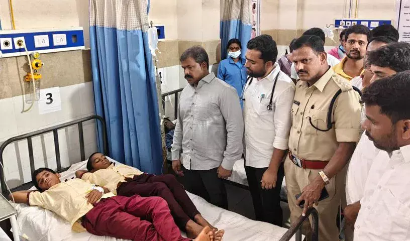 Over 40 PVTG Gurukul Students Fall Ill After Eating Khichdi in Nagarkurnool; Food Samples Sent for Testing Over 40 PVTG Gurukul Students Fall Ill After Eating Khichdi in Nagarkurnool; Food Samples Sent for Testing