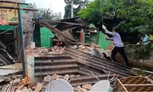 Bulldozers Raze Houses Of Six Murder Accused In Odishas Rourkela Bulldozers Raze Houses Of Six Murder Accused In Odishas Rourkela