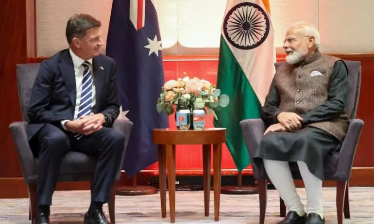 PM Modi Meets Australias Opposition Leader, Discusses Bilateral Ties PM Modi Meets Australias Opposition Leader, Discusses Bilateral Ties
