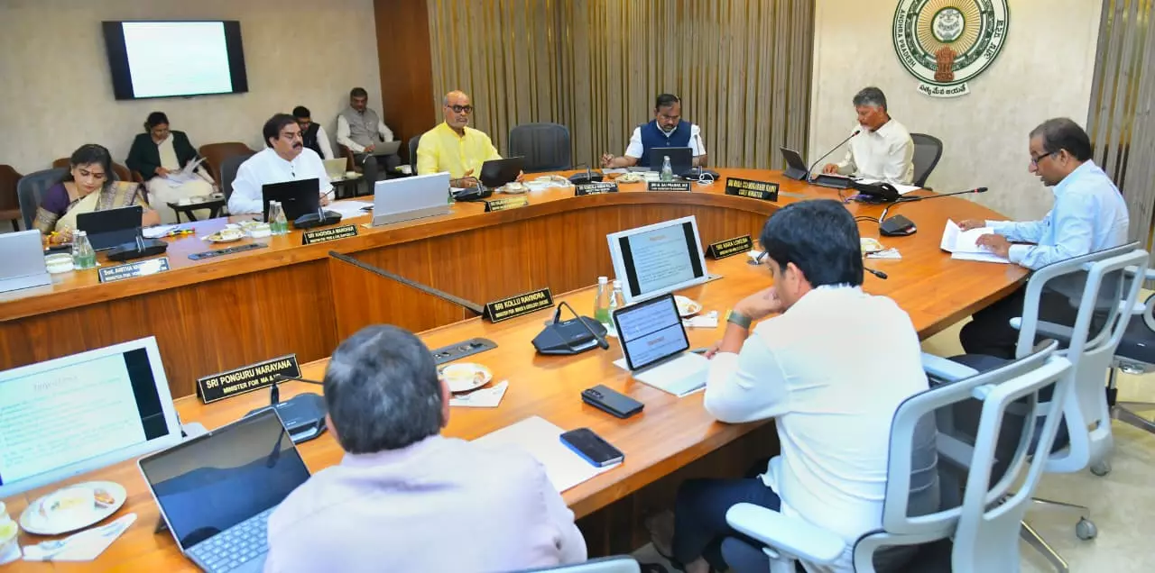 AP Cabinet Clears ₹9,355-Crore Drinking Water Projects, Approves Key Policy Decisions AP Cabinet Clears ₹9,355-Crore Drinking Water Projects, Approves Key Policy Decisions