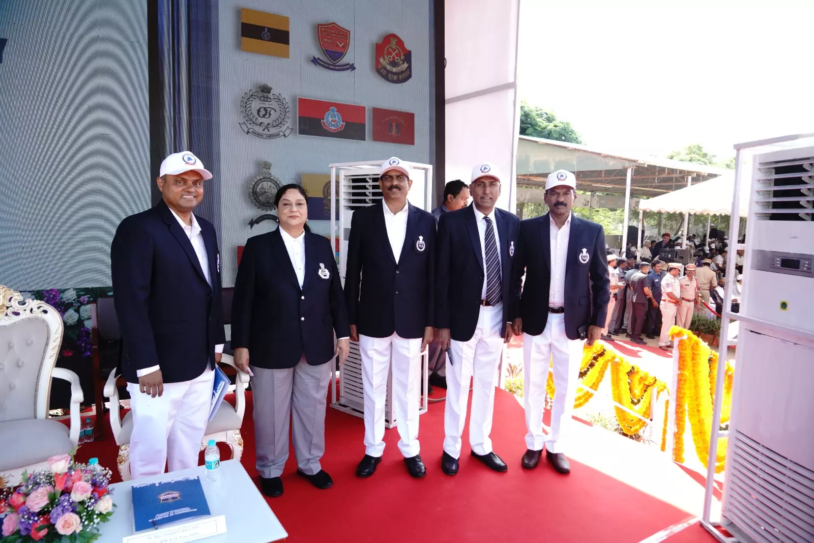 Telangana Prison Top Cops Awarded BPR&D Commendation Discs for All India Meet Telangana Prison Top Cops Awarded BPR&D Commendation Discs for All India Meet