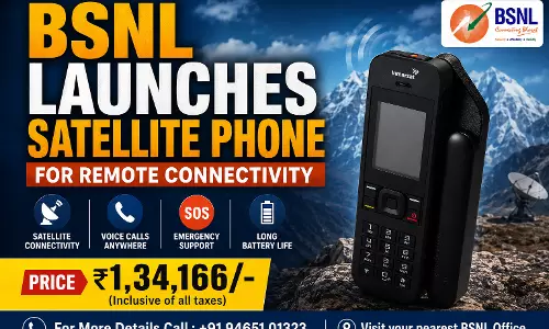 BSNL Launches Satellite Phone Service for Remote Connectivity at ₹1.34 Lakh