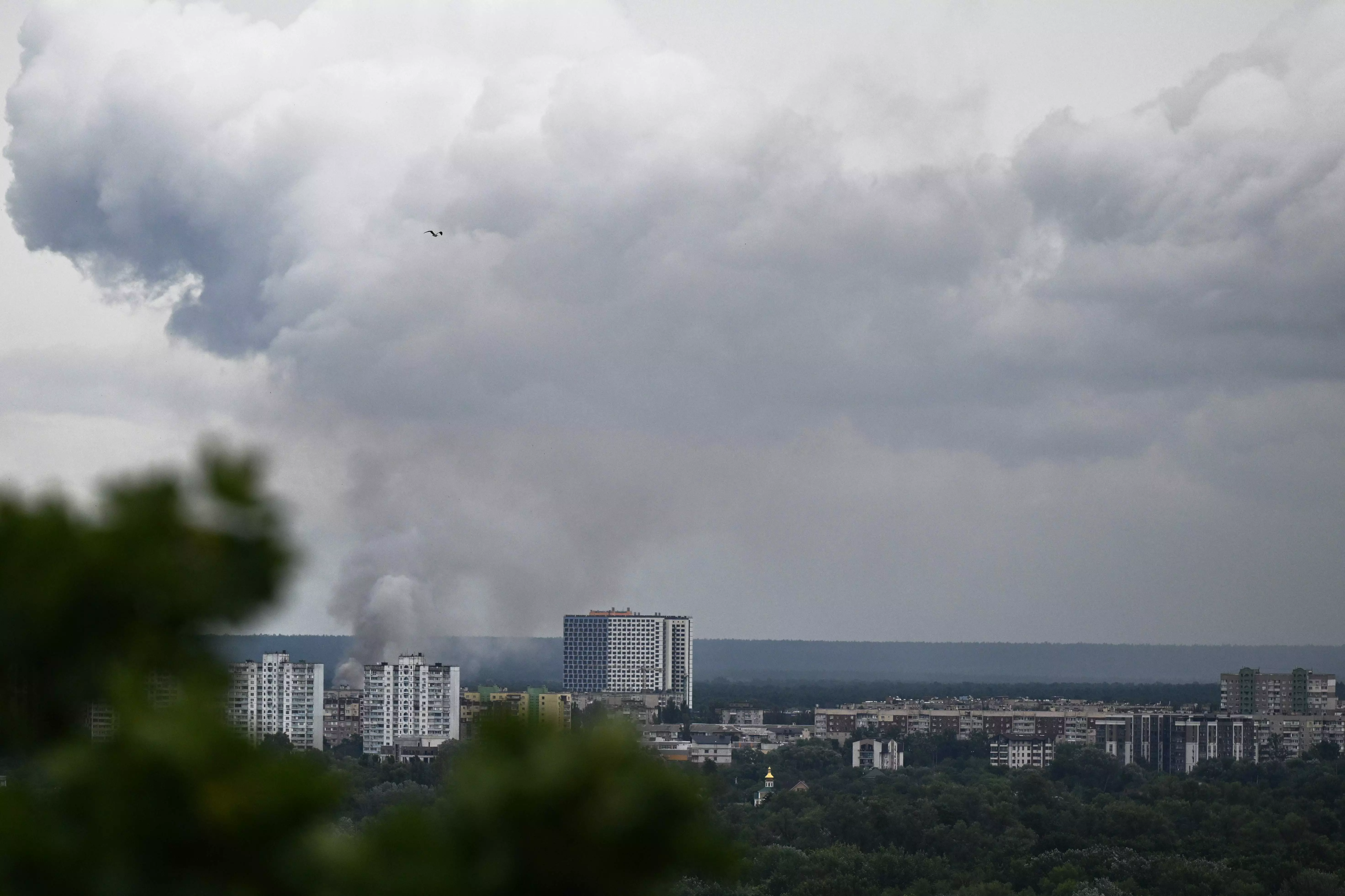 Russian Missile Strikes Wound Six in Kyiv Russian Missile Strikes Wound Six in Kyiv