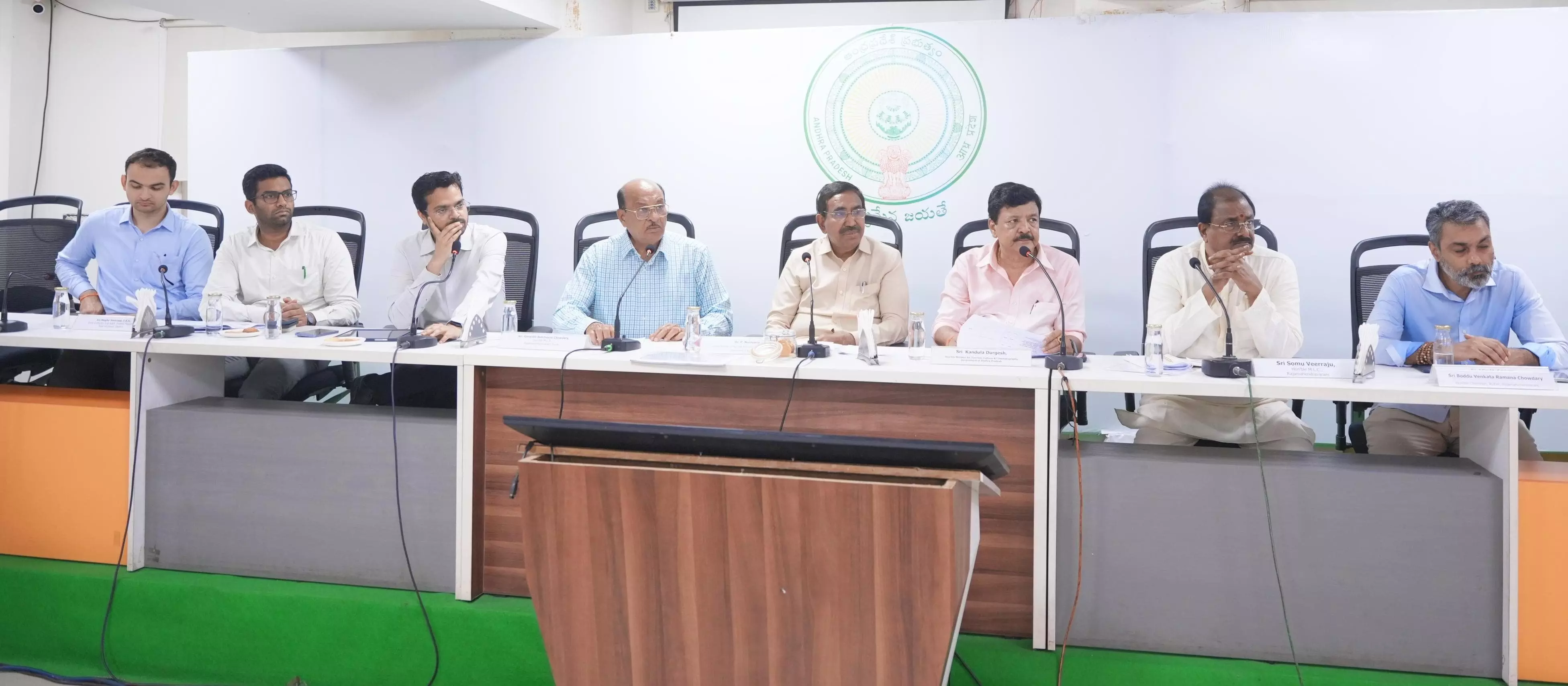 Govt plans comprehensive facilities for Godavari Pushkaralu-2027 Govt plans comprehensive facilities for Godavari Pushkaralu-2027