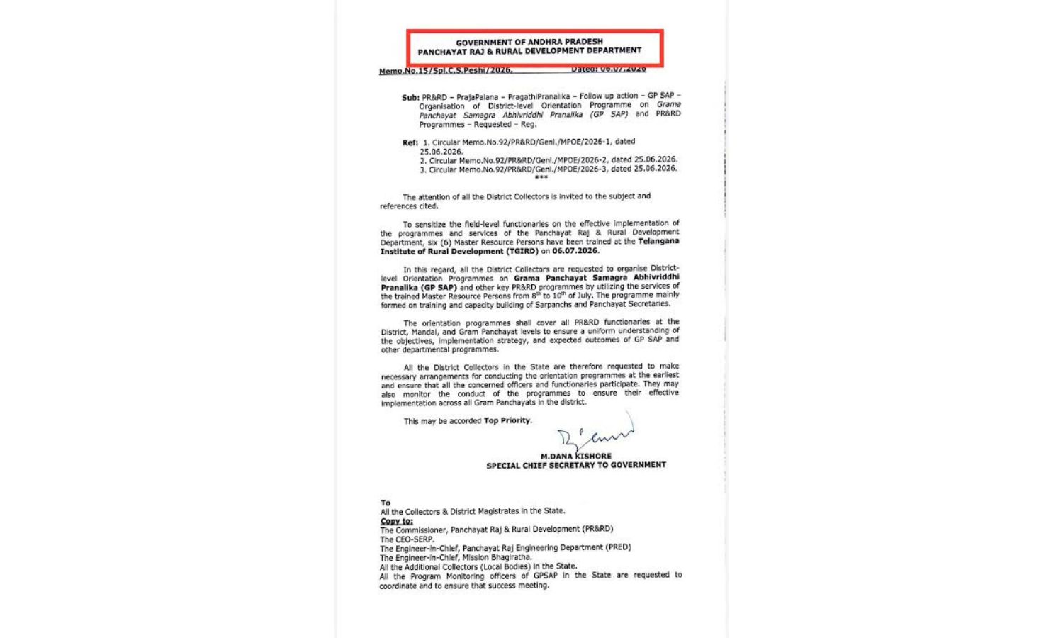 Telangana Neta Natter | TG, AP Still Undivided... On Letterheads