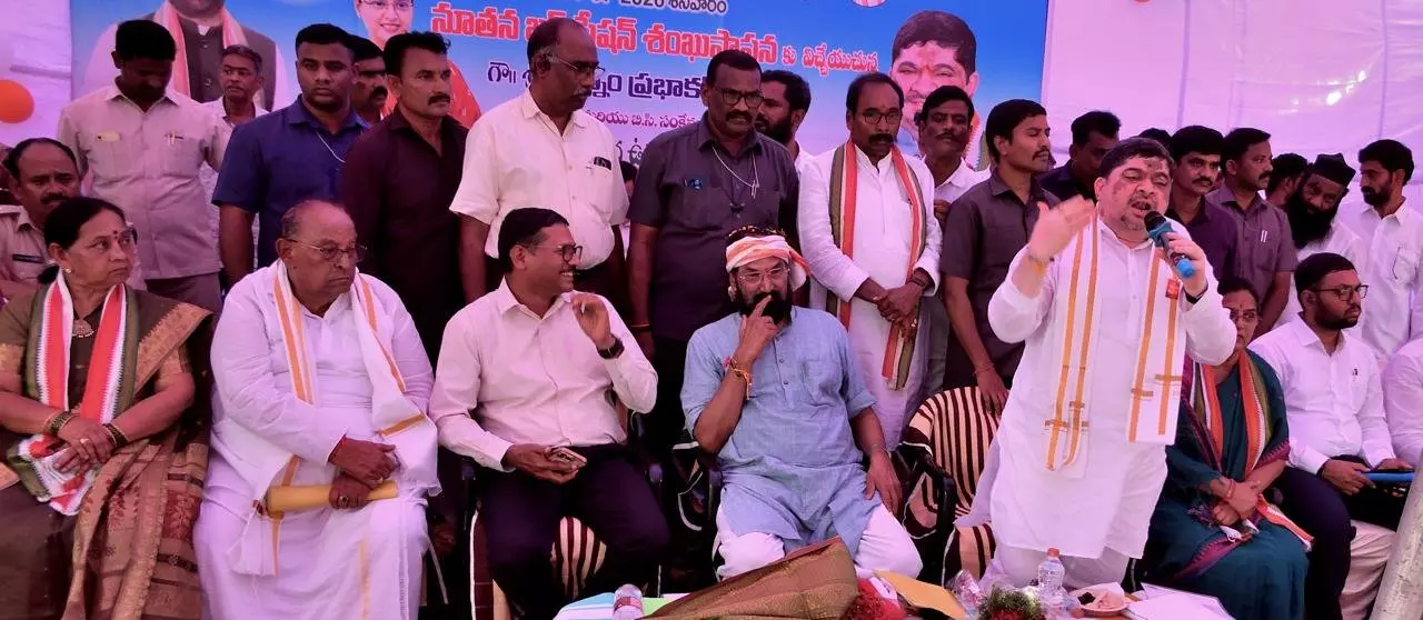 Foundation Stone Laid for Kodad Bus Station Foundation Stone Laid for Kodad Bus Station