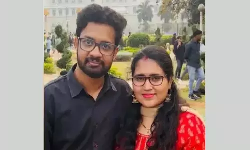 Radha Gayatri Case: Husband Sri Charan Detained In Dehradun Radha Gayatri Case: Husband Sri Charan Detained In Dehradun