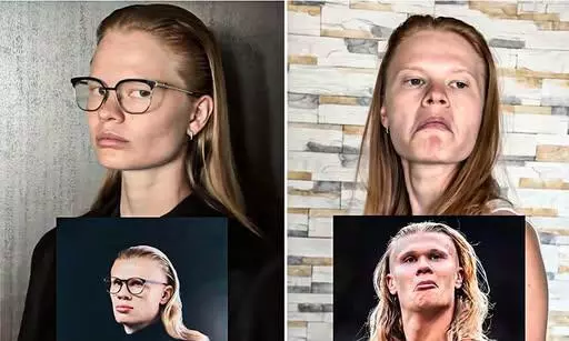 Russian Model Goes Viral For Being An Erling Haaland Look-A-Like Russian Model Goes Viral For Being An Erling Haaland Look-A-Like