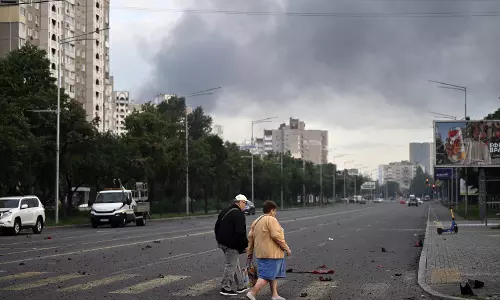 Russian Strikes Kill Eight in Ukraine, Officials Say Russian Strikes Kill Eight in Ukraine, Officials Say