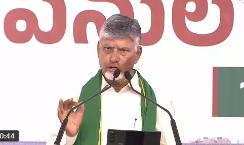 Naidu Launches Dhavaleswaram Barrage Gate Modernisation Works Naidu Launches Dhavaleswaram Barrage Gate Modernisation Works