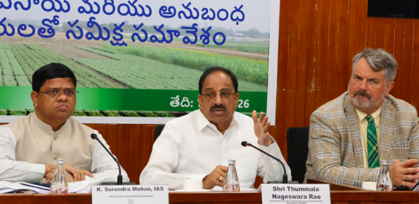 Tummala Urges Caution, Tells Farmers to Prefer ID Crops