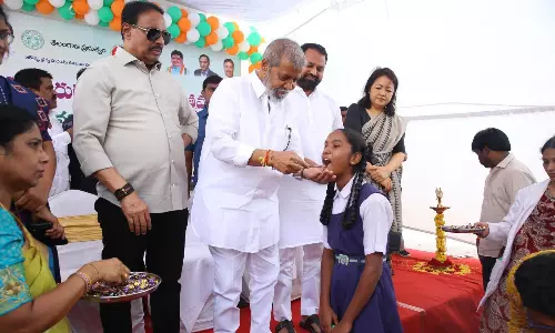 Telangana Launches National Deworming Day Campaign Telangana Launches National Deworming Day Campaign