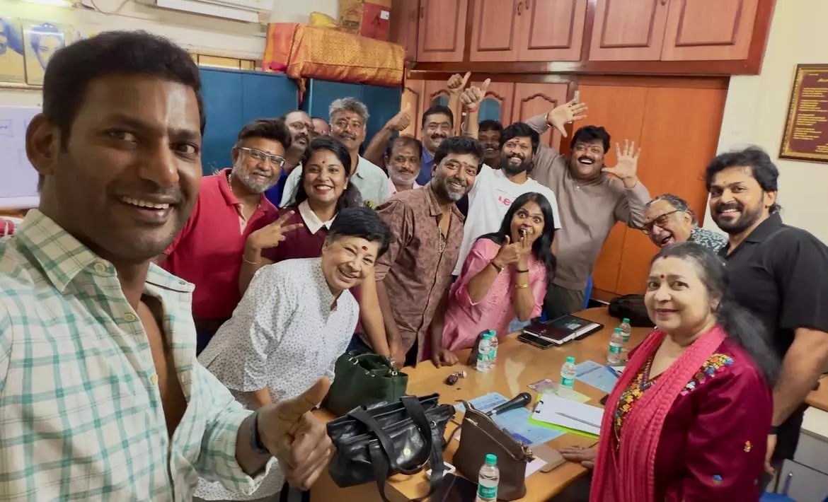 Nadigar Sangam Chennai in Final Phase: Vishal Nadigar Sangam Chennai in Final Phase: Vishal
