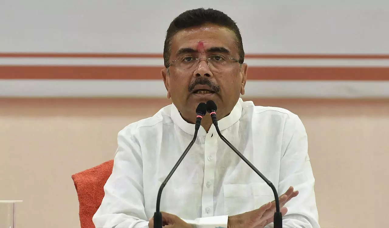 Suvendu: Gave BSF 1000-plus Acres Of WB Land So Far Suvendu: Gave BSF 1000-plus Acres Of WB Land So Far