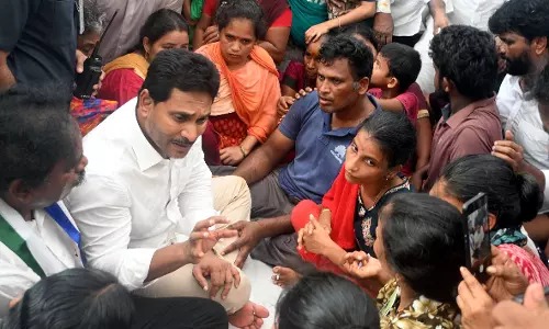 Jagan Seeks ₹1 Crore Aid For Fishermens Families