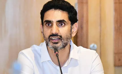 Lokesh to Set Stone for AIG Hospital in Yendada Today