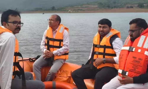 Koraput Collector Crosses Reservoir To Reach Cut-Off Villages, Launches Inclusive Development Drive Koraput Collector Crosses Reservoir To Reach Cut-Off Villages, Launches Inclusive Development Drive