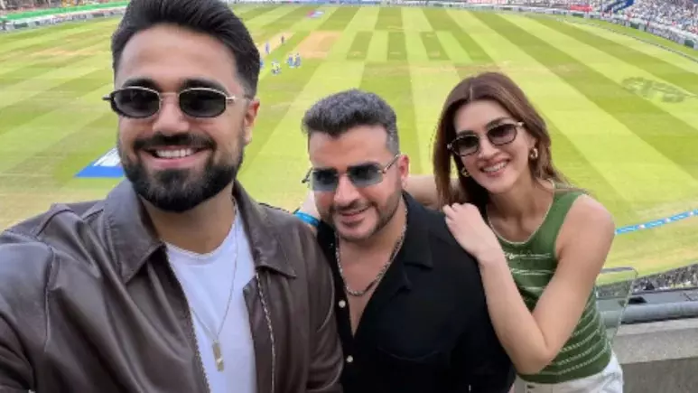Kriti Sanons Appearance With Rumoured Boyfriend Kabir Bahia at India vs England ODI Steals Spotlight Kriti Sanons Appearance With Rumoured Boyfriend Kabir Bahia at India vs England ODI Steals Spotlight