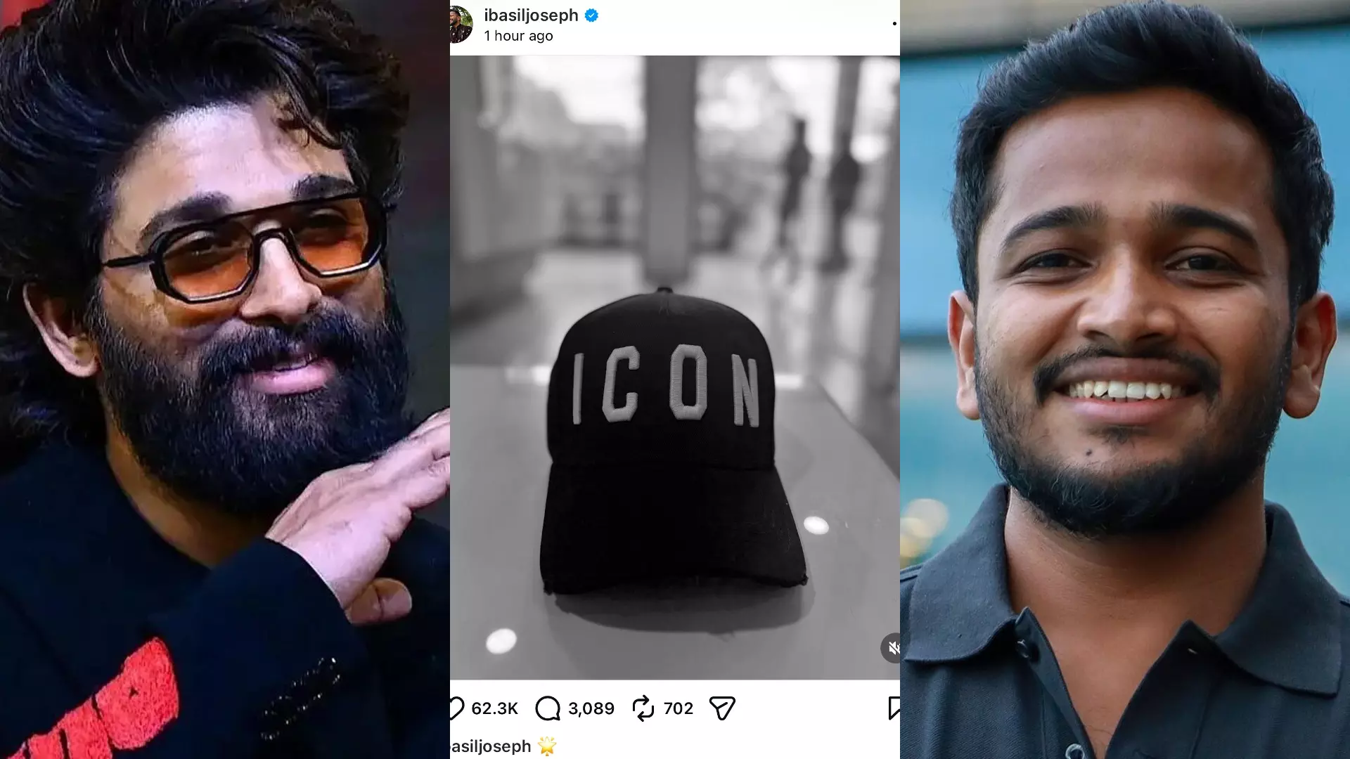 Basil Joseph Hints at Allu Arjun Collaboration With #AA24 Tease Basil Joseph Hints at Allu Arjun Collaboration With #AA24 Tease